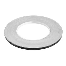 X AUTOHAUX 0.2" Width 164ft Decorative Strips Waterproof Reflective Tape Sticker Warning Tape Black for Car Motorcycle