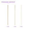 DMiotech 7 Pack 1/8"+3/16"+1/4" Brass Rods Assortment Kit,Solid Round Brass