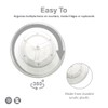 Acrylic Turntable Lazy Susan – 29.3cm Diameter Rotating Organizer for