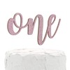 NANASUKO 1st Birthday Cake Topper - one - Double Sided