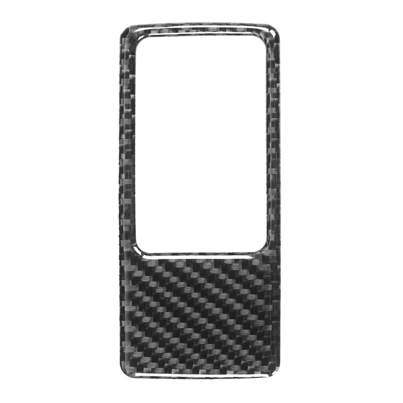 Parking Switch Panel Frame Cover Carbon Fiber Sticker Fit for