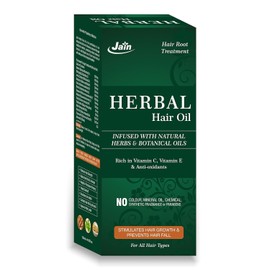 Generic Generic Natural Herbs and Botanical Oil Infused Herbal Hair Oil - 120 ml