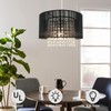 TISLYCO Plug in Chandelier, Plug in Chandelier Lighting with Long