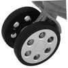 WHAMVOX 2 Pairs Silent Swivel Luggage Wheels, Universal Fit, 360-Degree