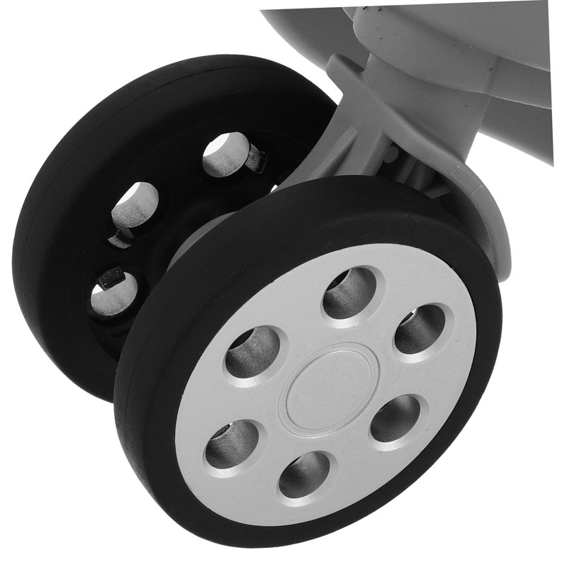 WHAMVOX 2 Pairs Silent Swivel Luggage Wheels, Universal Fit, 360-Degree
