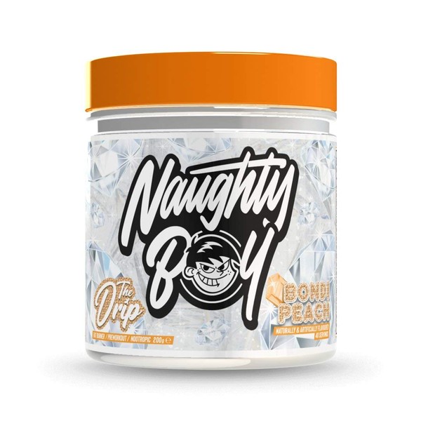Naughty Boy - THE DRIP - Pre-Workout Booster - The Optimal Diet Support - 200 g (Bondi Peach)