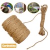 Leecogo - Cordel de yute de 3 mm, 328 pies,