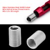 50pcs Stainless Steel Thread Repair Insert M6 x 1.0 x
