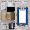 2 Pack Single Gang Outlet Box Extender, Electrical Receptacle Extender