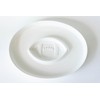Jeanne Fitz Chip and Dip Serving Set - 14"x10.5" Porcelain