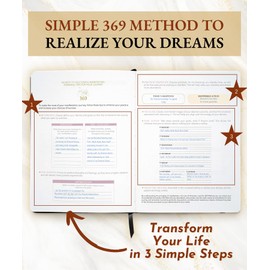 The Ultimate 369 Manifestation Journal - Transformative Law of Attraction Book to Unlock Your Limitless Potential - Presented in Luxurious Gift-Ready Packaging