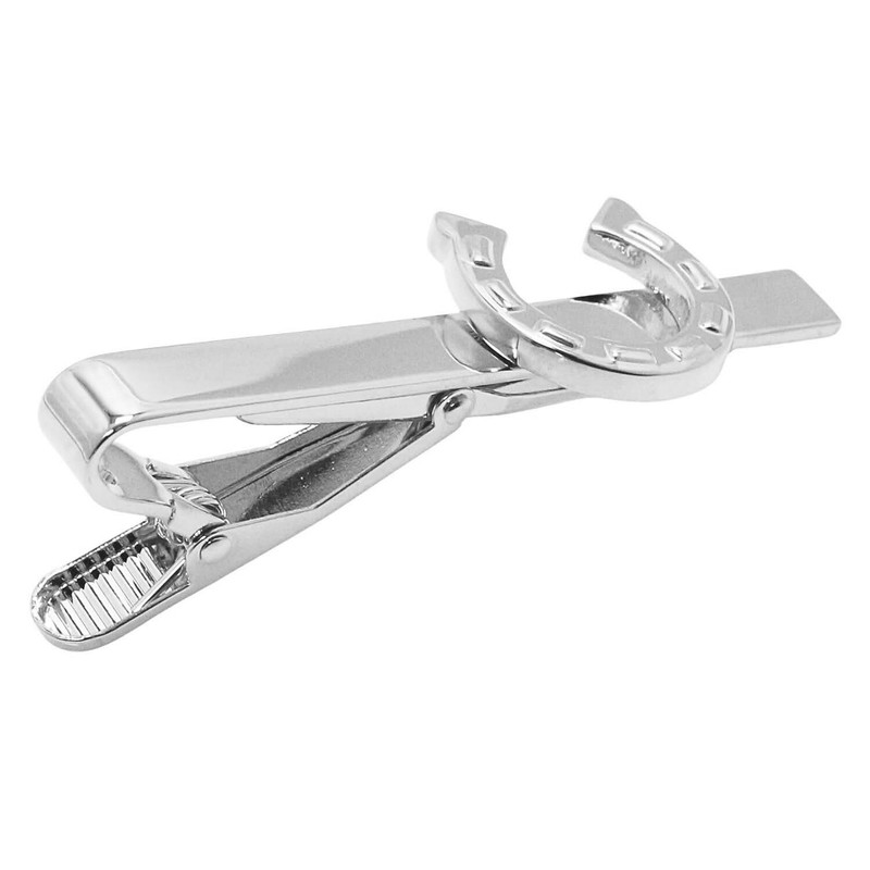 Horseshoe Horseshoe Lucky Amulet Tie Bar Tie Pin n02033