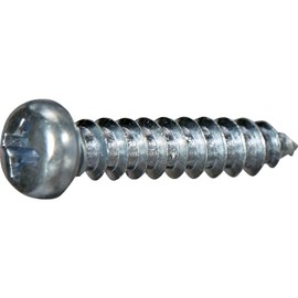 TRUSCO Y833-0425 Pan Head Tapping Screws, 1 Type A, Uniqlo M4 x 25, Pack of 20