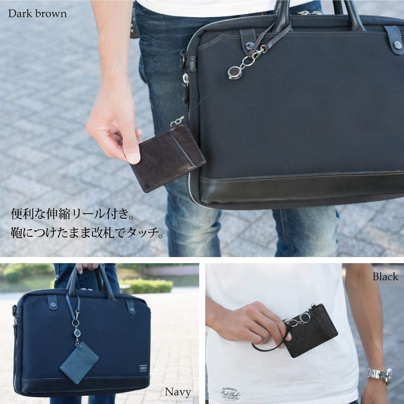 Trelia ta216 Reel with Passcase, Genuine Leather, PU Leather, Thin,