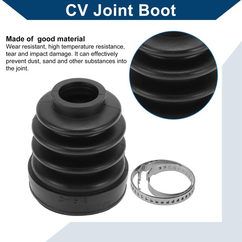 Hihaha No.3287A9 CV Joint Boot Kit W/Clamps for PEUGEOT 1007