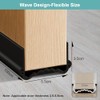 100 CM Guardapolvo para Puerta,Material de PVC de Doble Cara