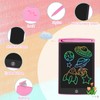 Homestec LCD writing board, 8.5 inches, colourful display, children's laptop