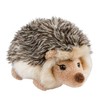 Teddys Rothenburg by Uni-Toys Cuddly Toy Hedgehog Grey Brown Lying