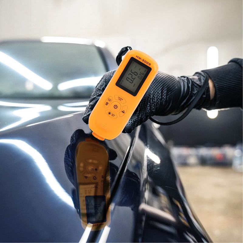 Paint Coating Thickness Gauge Depth Meter 3 Units Um mm