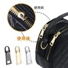 Replacement Zipper Pulls 4-Piece Set, Zipper Parts, Chuck, Zipper Handle