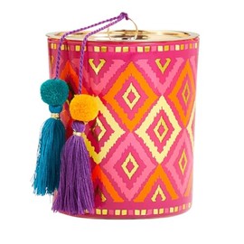 PartyLite Borderless Brights™ Dragon Fruit Zest Scented Jar Candle, 55-65 Hr Burn