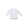 DeFacto Baby Girls' Sweatshirt, White