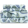 Superior Deep Pocket Cotton Flannel Paisley or Solid Sheet Set,