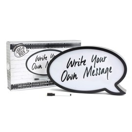 Light Up Speech Bubble Light Box