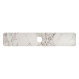Kitchen Sink Splash Guard 1 PC 30 Inch Sink Faucet Mat Splash Guard for Bathroom Countertop Water Absorbent Foldable Cuttable Soft Washable Marble White