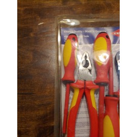 KNIPEX Insulated Tools Tradesman Set - Pliers - Screwdrivers - 5pc Set - Germany