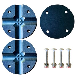 Premium Heavy-Duty Mount Backing Plate Kit Compatible with RotopaX for Off-Road Ladder with Bushings