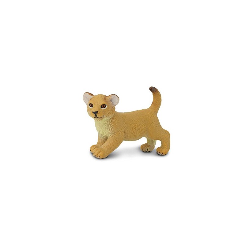 Safari Ltd. Lion Cub Figurine - Lifelike 2.35" Wildlife Figure