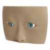 Makeup Practice Face Board 3D Realistic Eye Painting Practice Plastic