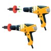 FZJDSD 1PC Red Jump Start Electric Engine Drill Bit Adapter