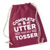 Hippowarehouse Complete & Utter Pancake Tosser Drawstring Cotton School Gym