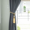 PATIKIL Curtain Tassel Tiebacks, 2 Pack 28" Gourd Shape Curtain
