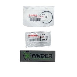 Yamaha YFZ 450R (2009-2023) Oil Change O-Ring Kit Yamaha Part# (3) 93210-07135-00 and Yamaha Part# (1) 93210-47675-00