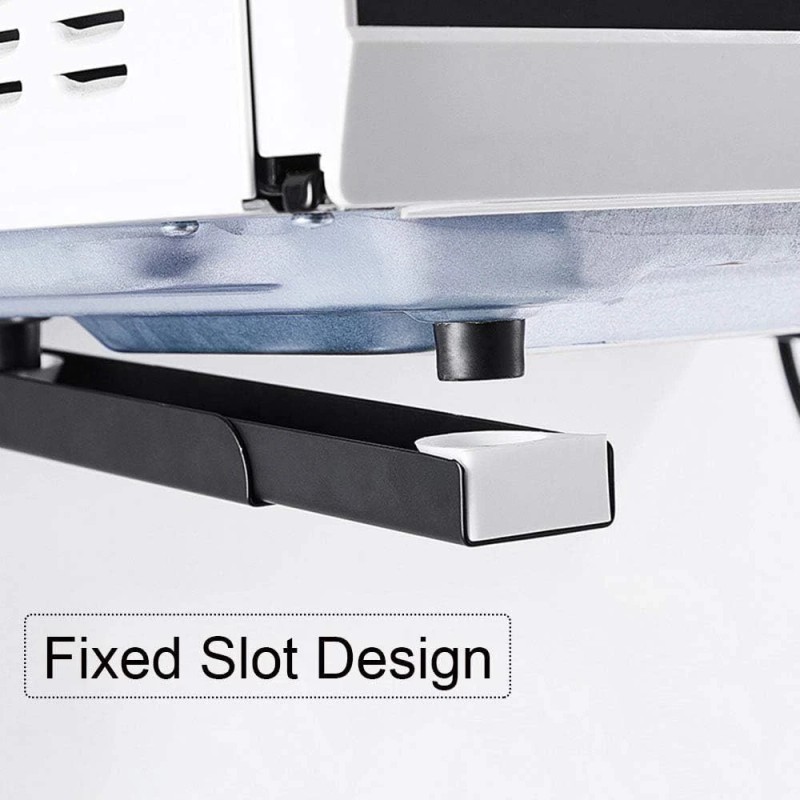 Eeghurt 304 Stainless Steel Sturdy Microwave Shelf Bracket Wall Mount