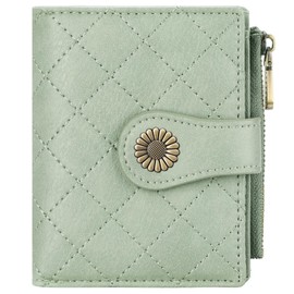 FALAN MULE Wallet for Women Leather Bifold Compact Small Womens Wallet with RFID Blocking
