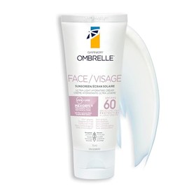 Garnier Garnier Ombrelle Face Sunscreen Lotion SPF 60, Broad Spectrum UVA/UVB Very High Protection, For Sensitive Skin, Non-Comedogenic, Non-Greasy, Non-Sticky, Water Resistant, 75ml