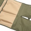 Gardening Apron Green Khaki 600D Oxford Fabric Multiple Pockets Durable