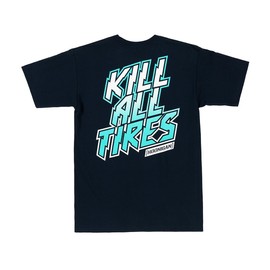 Hoonigan Kill All Tires Fade Short Sleeve Tee Navy/M