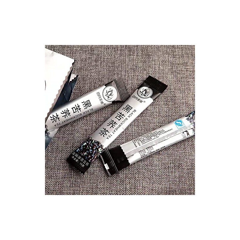 Black tartary buckwheat tea 10.58oz whole germ fragrant strong five