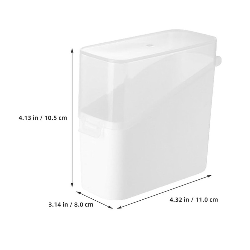 Alipis Cheese Storage Container for Fridge, 2Pcs Sliced Cheese Holder