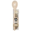 High Quality Wooden Cooking Spoon Height 30 cm with Face