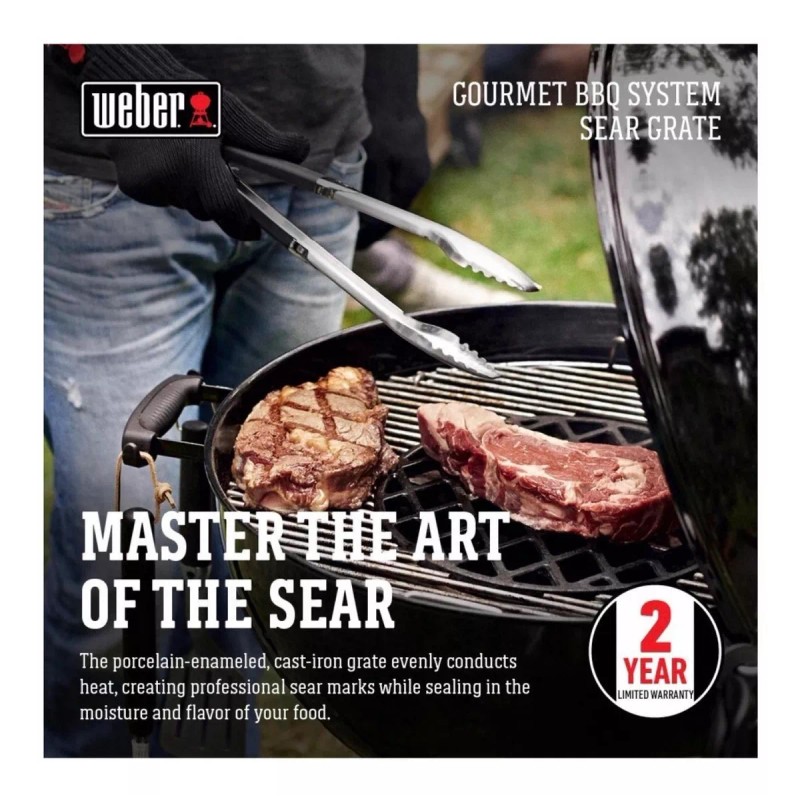 Weber Parrilla Para Sellar Cortés De Carne