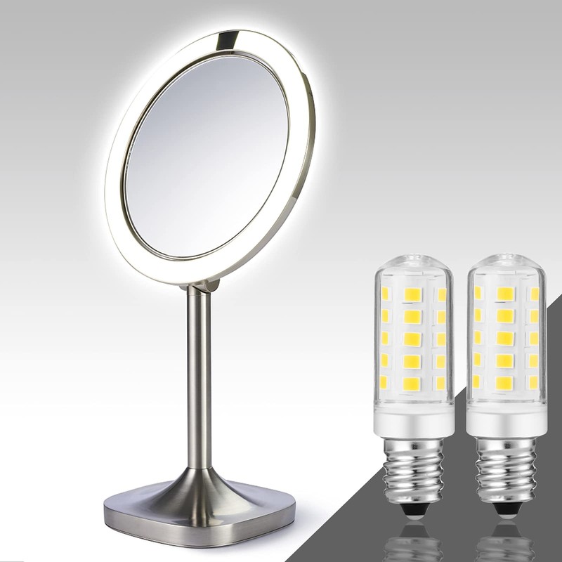 Yucclim Double-Sided Mirror LED Bulb Dimmable for Conair illuminations Makeup