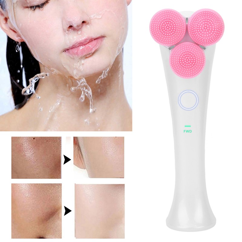 Facial Cleansing Brush Waterproof Face Pore Deep Cleansing Silicone Face