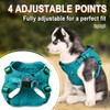 Dog Harness Step in Dog Vest Harness, Reflective Adjustable Puppy