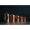 Sertodo Copper Kitchen Canisters | Polished, 1 Quart Capacity |